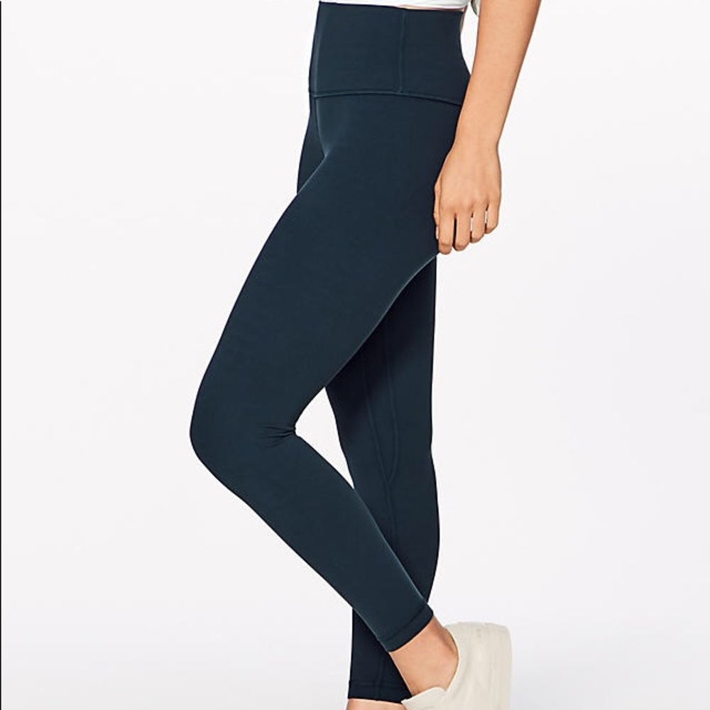 LULULEMON ALIGN PANT NOCTURNAL TEAL SIZE 8